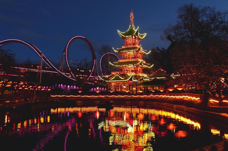 Tivoli i Köpenhamn